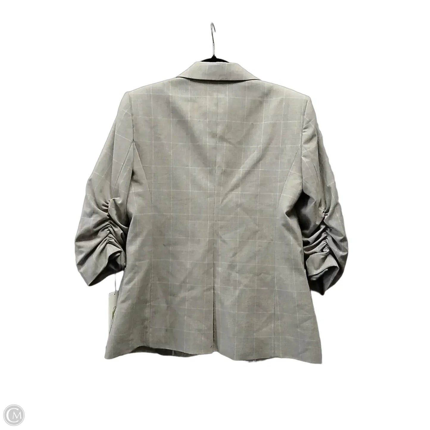 Blazer By Calvin Klein In Grey, Size: 8