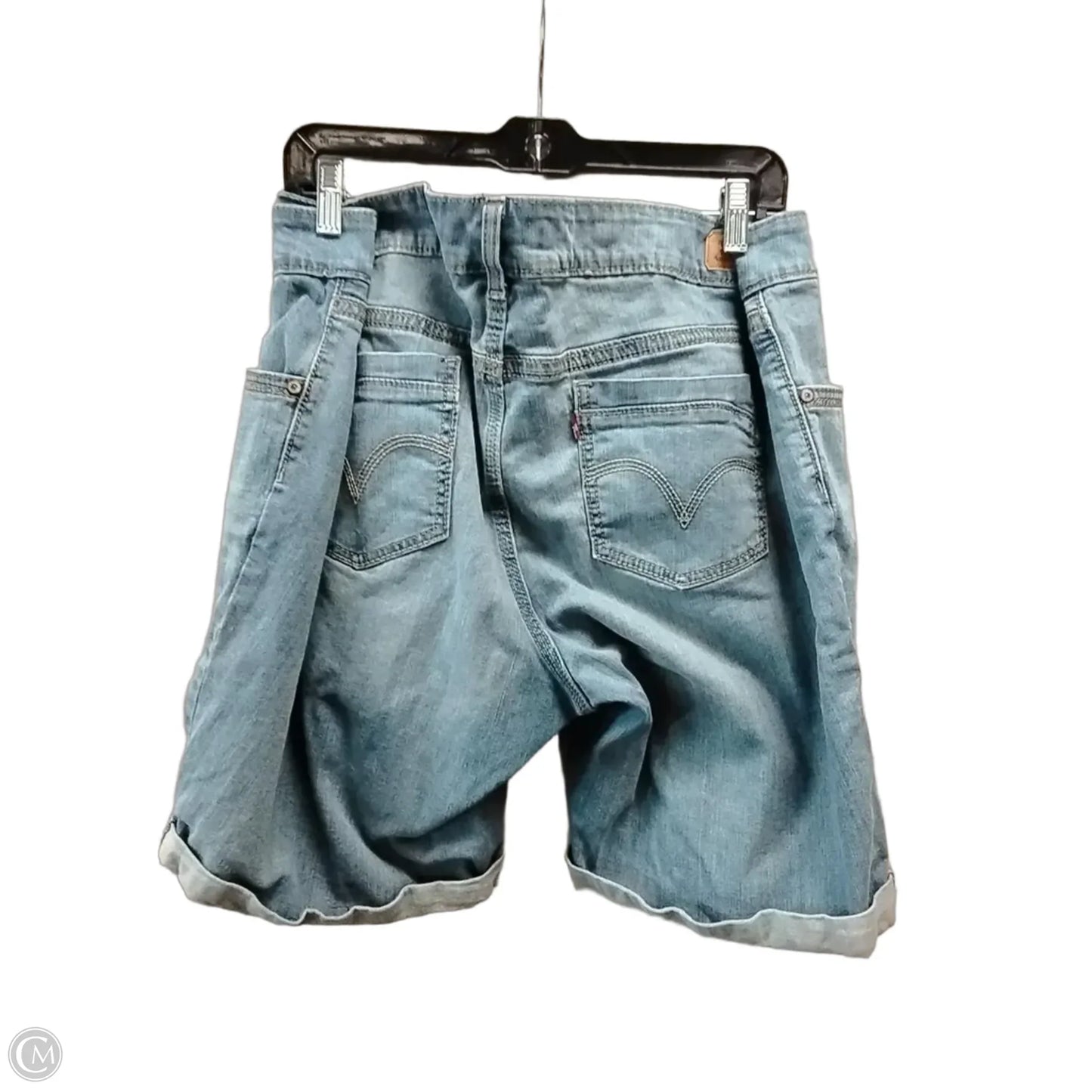Shorts By Levis In Blue Denim, Size: 24