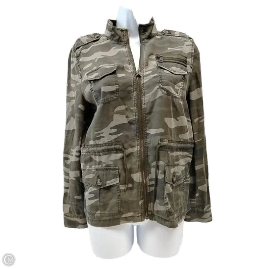 Jacket Other By Express In Camouflage Print, Size: Xs