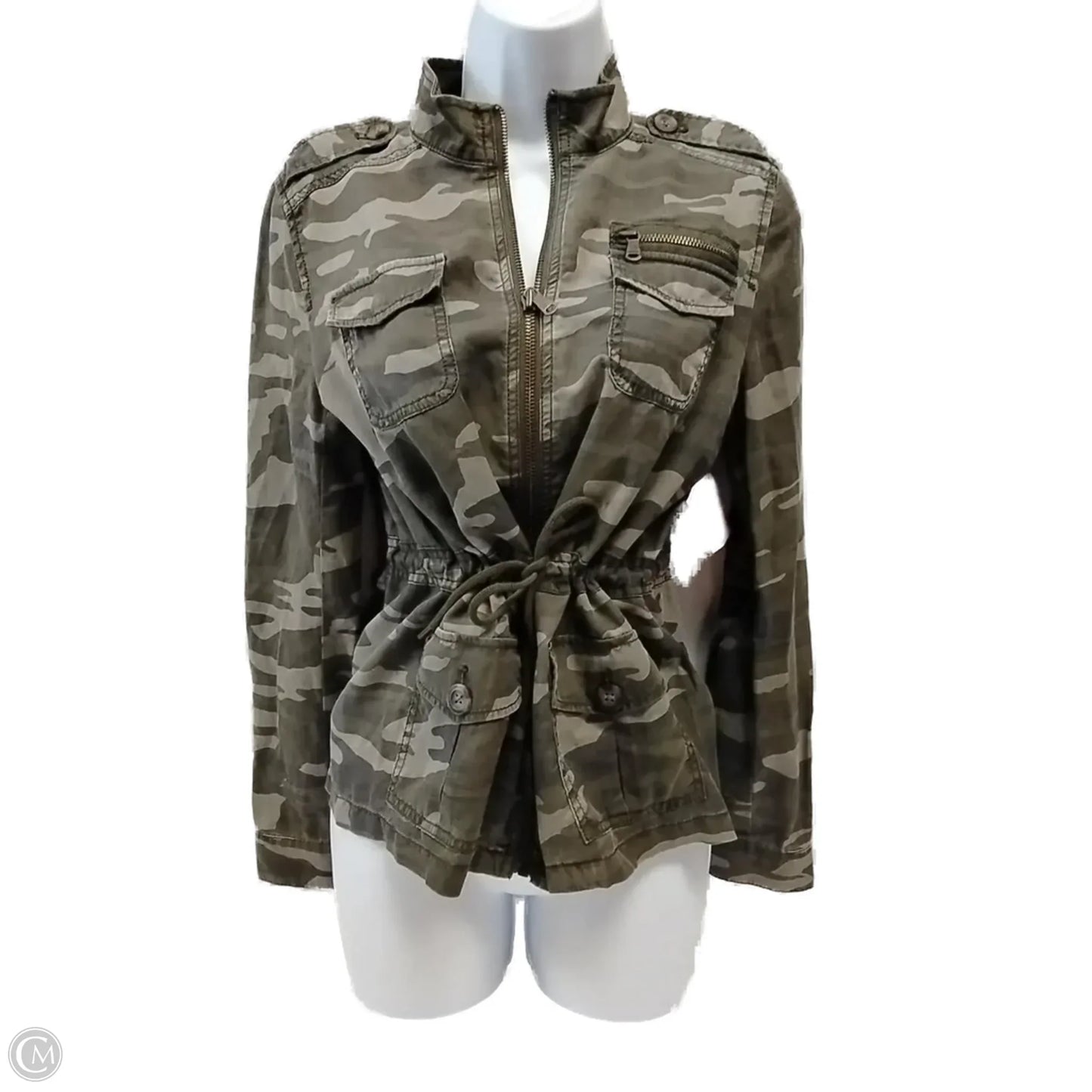 Jacket Other By Express In Camouflage Print, Size: Xs