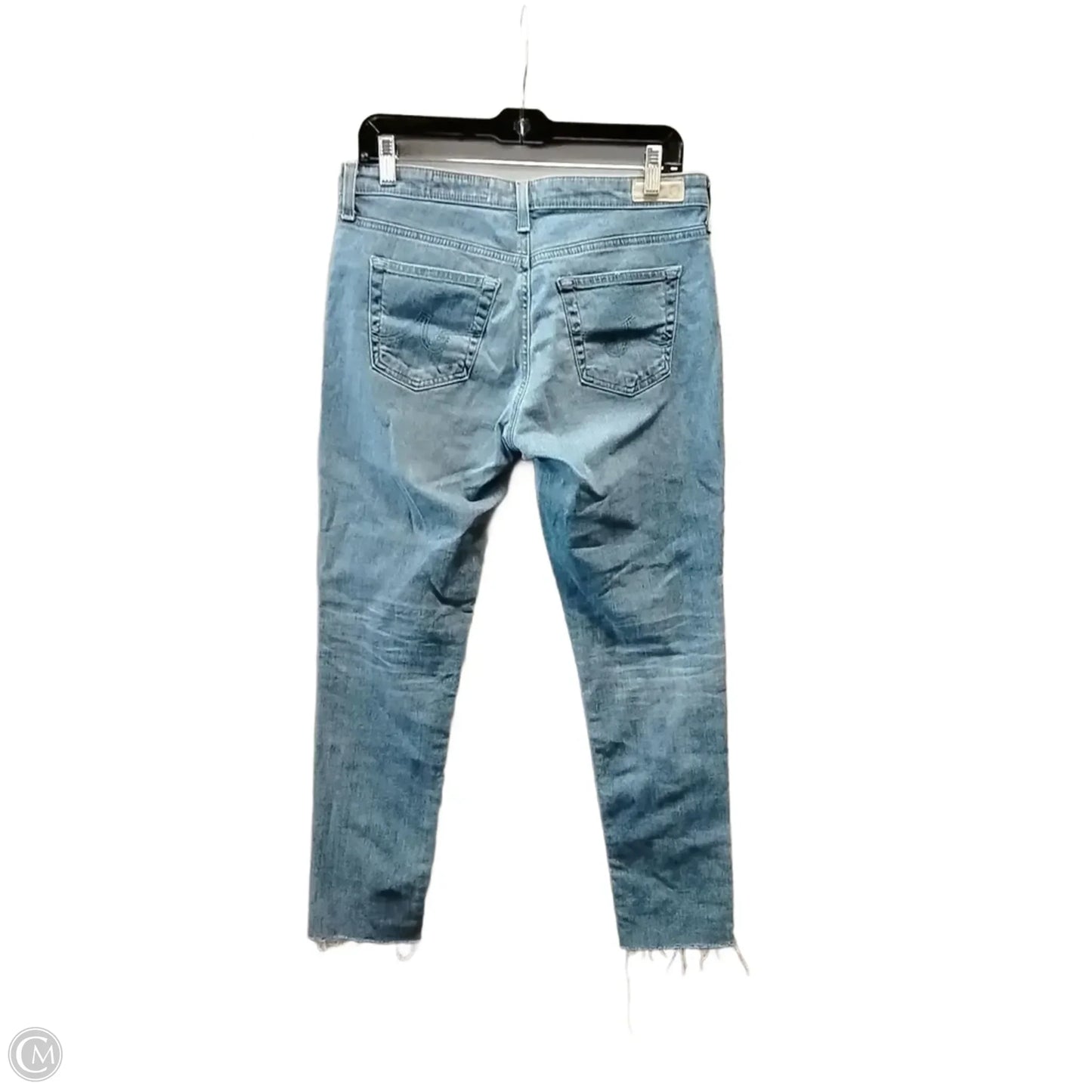 Jeans Skinny By Ag Jeans In Blue Denim, Size: 6