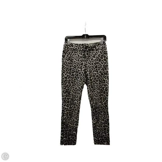 Pants Cropped By Cabi In Animal Print, Size: 2