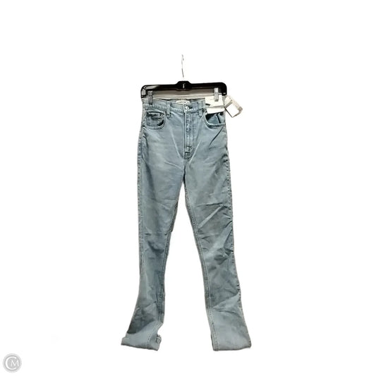 Jeans Straight By Abercrombie And Fitch In Blue Denim, Size: 26