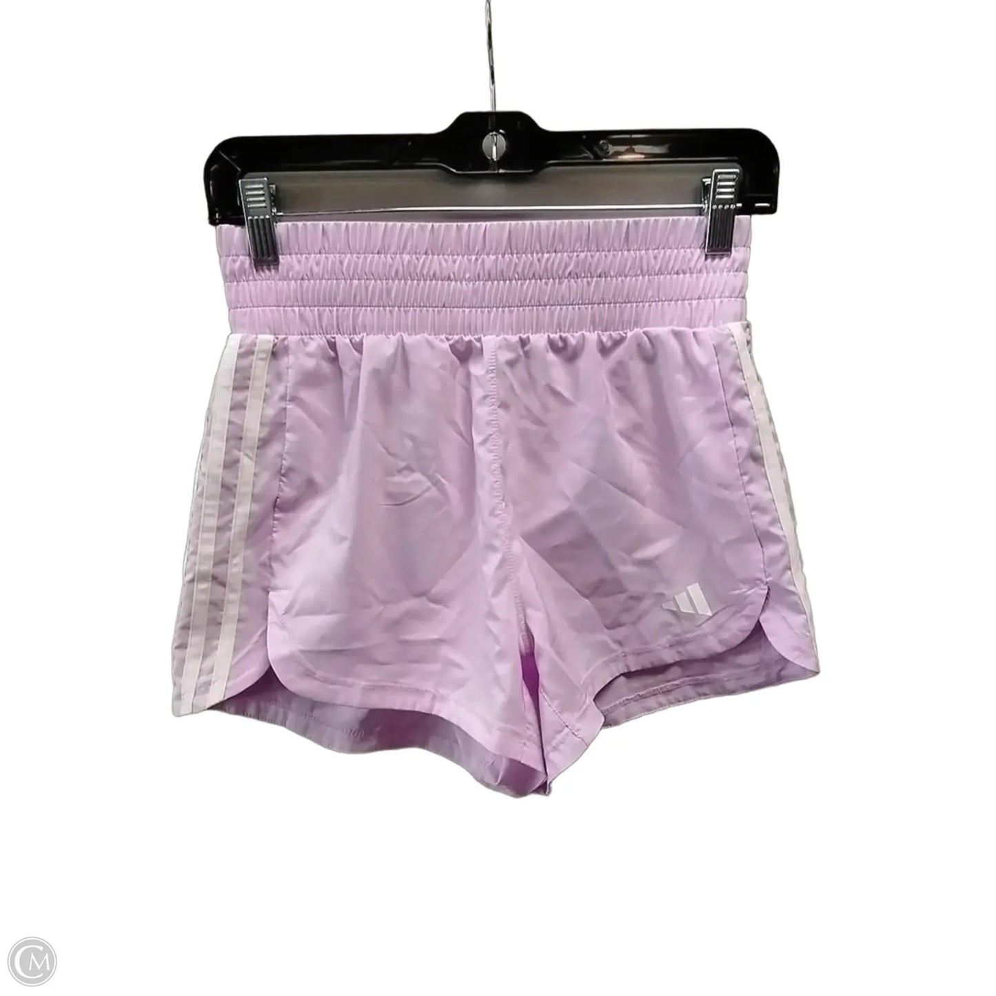 Athletic Shorts By Adidas In Purple, Size: L