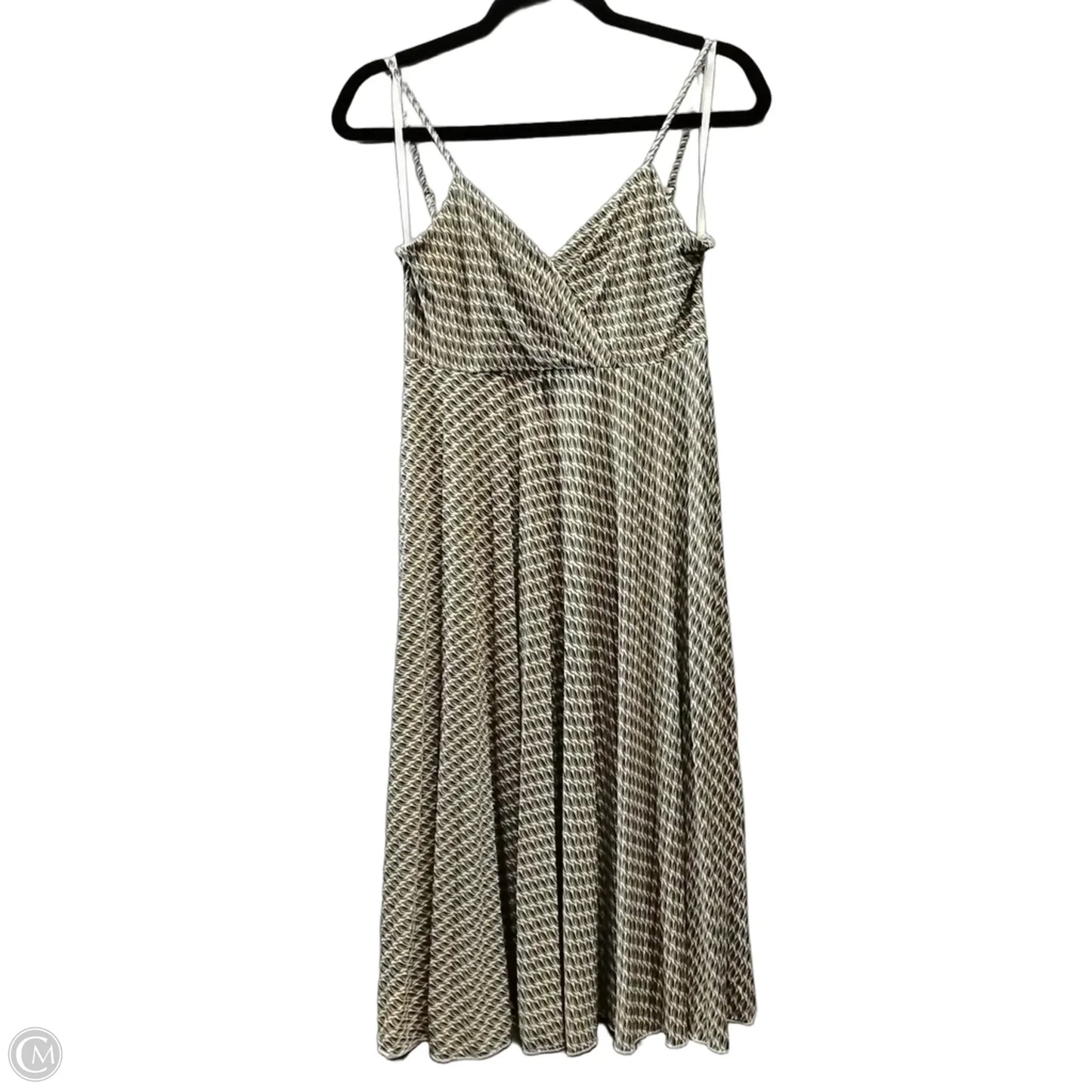 Dress Casual Midi By Bcbg In Green, Size: 4