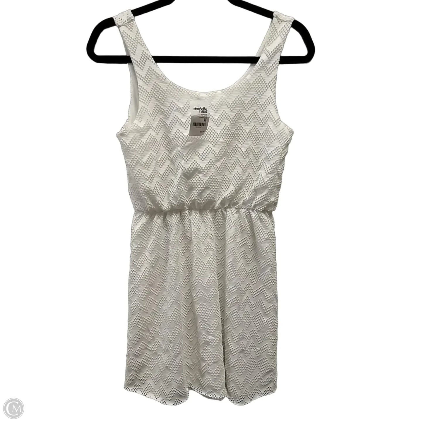 Dress Casual Short By Charlotte Russe In White, Size: 0