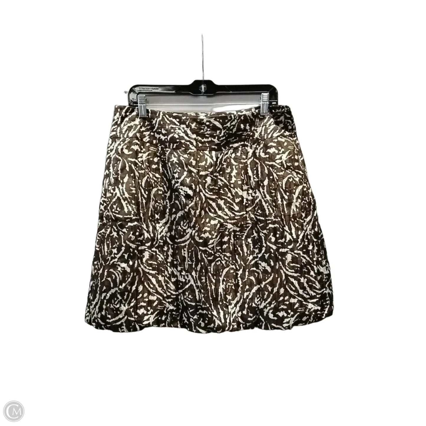 Skirt Midi By Banana Republic In Brown, Size: 12