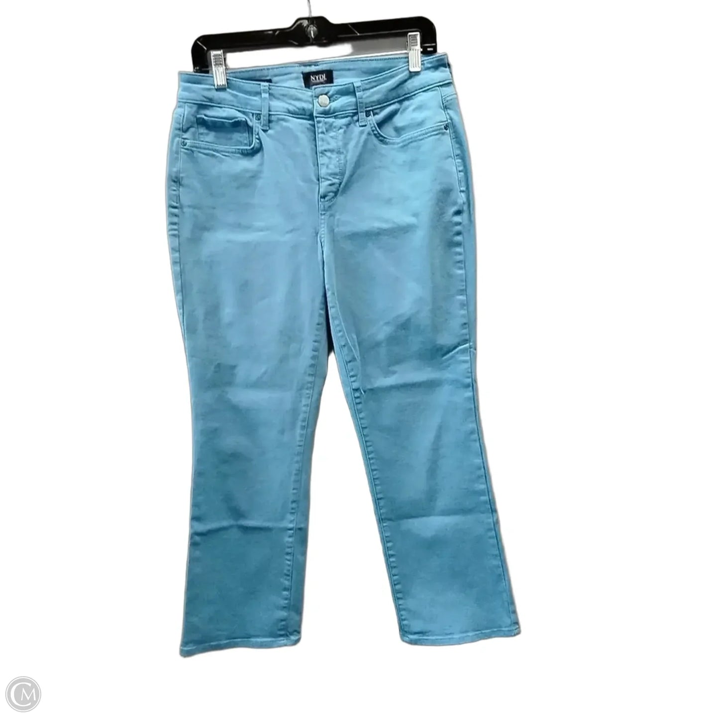 Jeans Straight By Not Your Daughters Jeans In Blue Denim, Size: 8