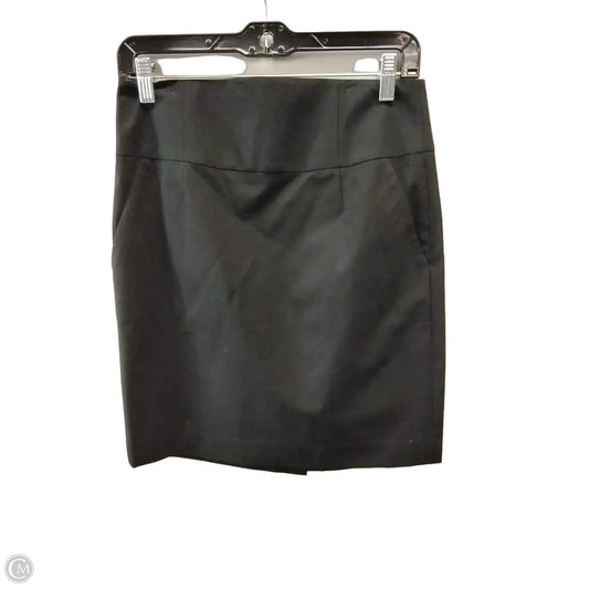 Skirt Midi By Banana Republic In Black, Size: 4p