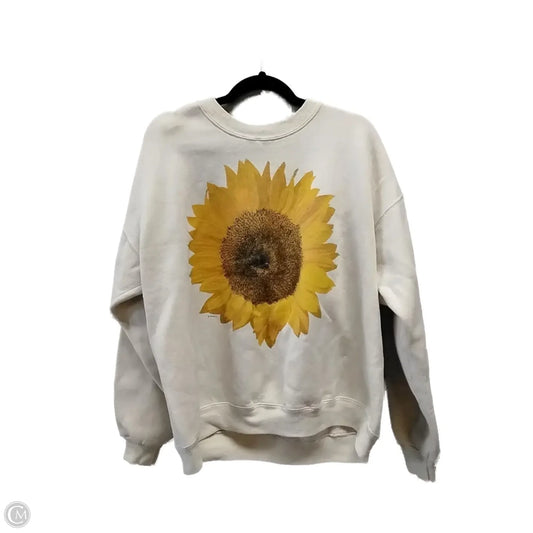 Sweatshirt Crewneck By Lee In Floral Print, Size: Xl