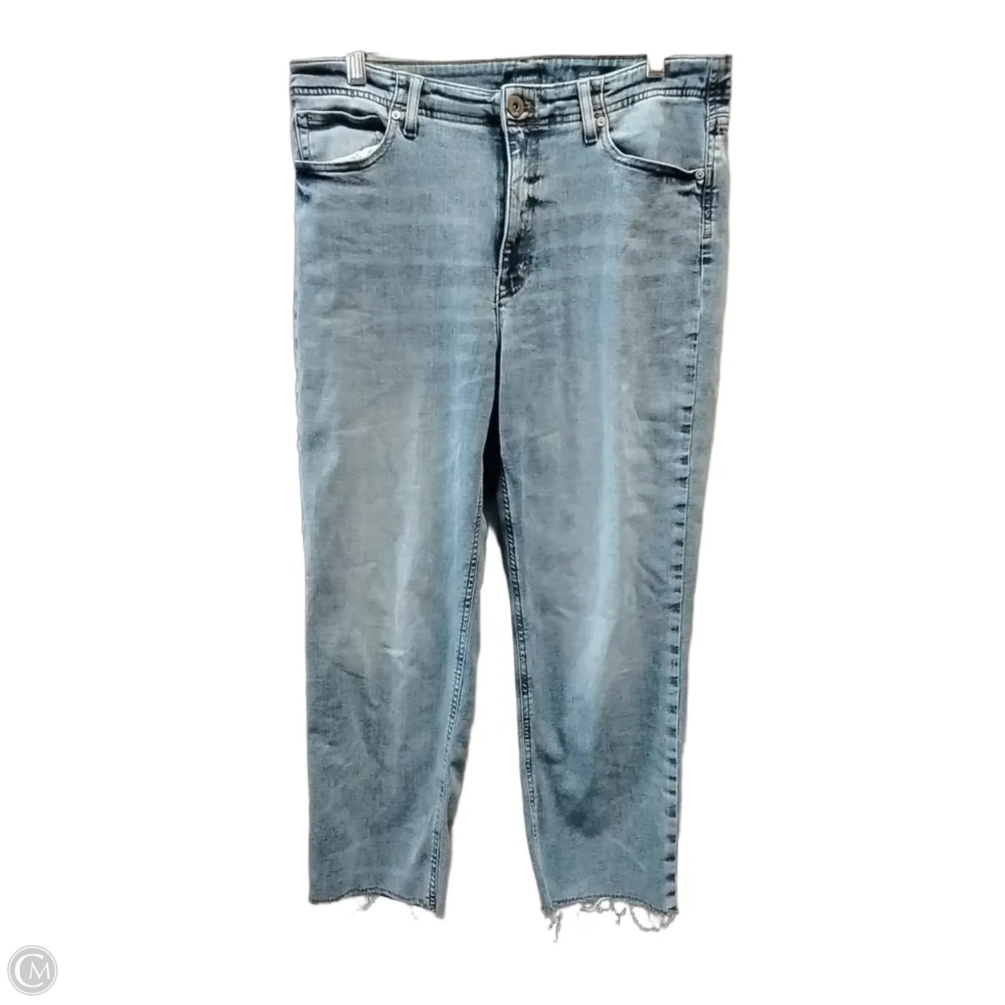 Jeans Cropped By J. Jill In Blue Denim, Size: 12