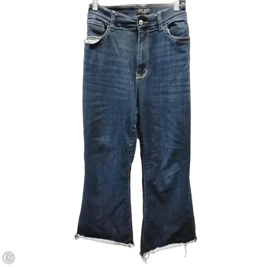 Jeans Flared By Judy Blue In Blue Denim, Size: 20w