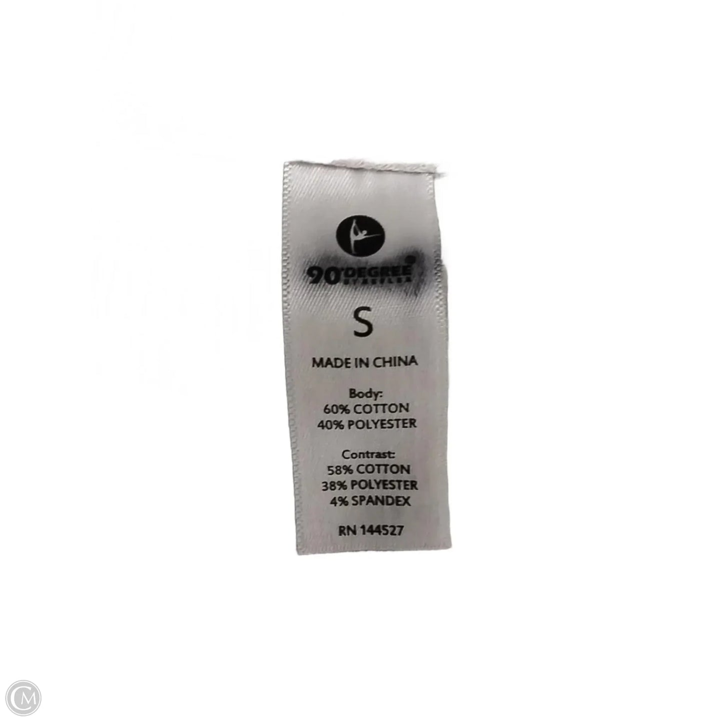 Sweatshirt Crewneck By 90 Degrees By Reflex In Grey, Size: S