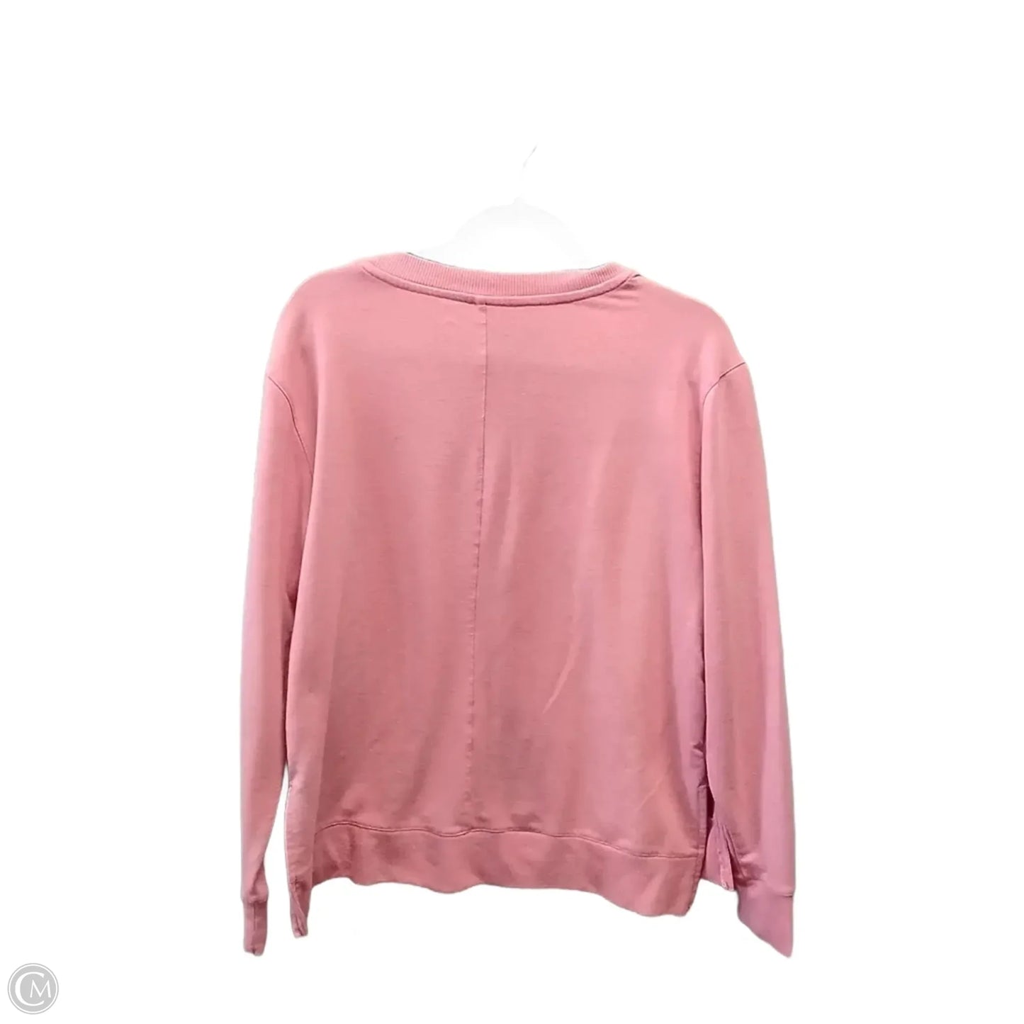 Sweatshirt Crewneck By Apana In Pink, Size: M