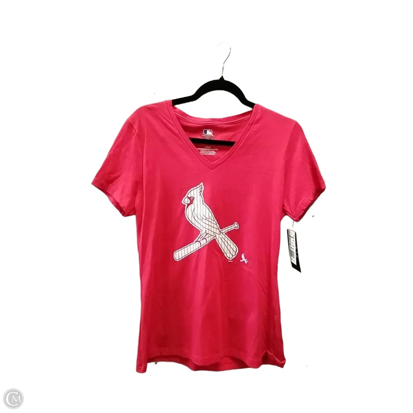 Top Short Sleeve By Genuine Merchandise In Red, Size: M