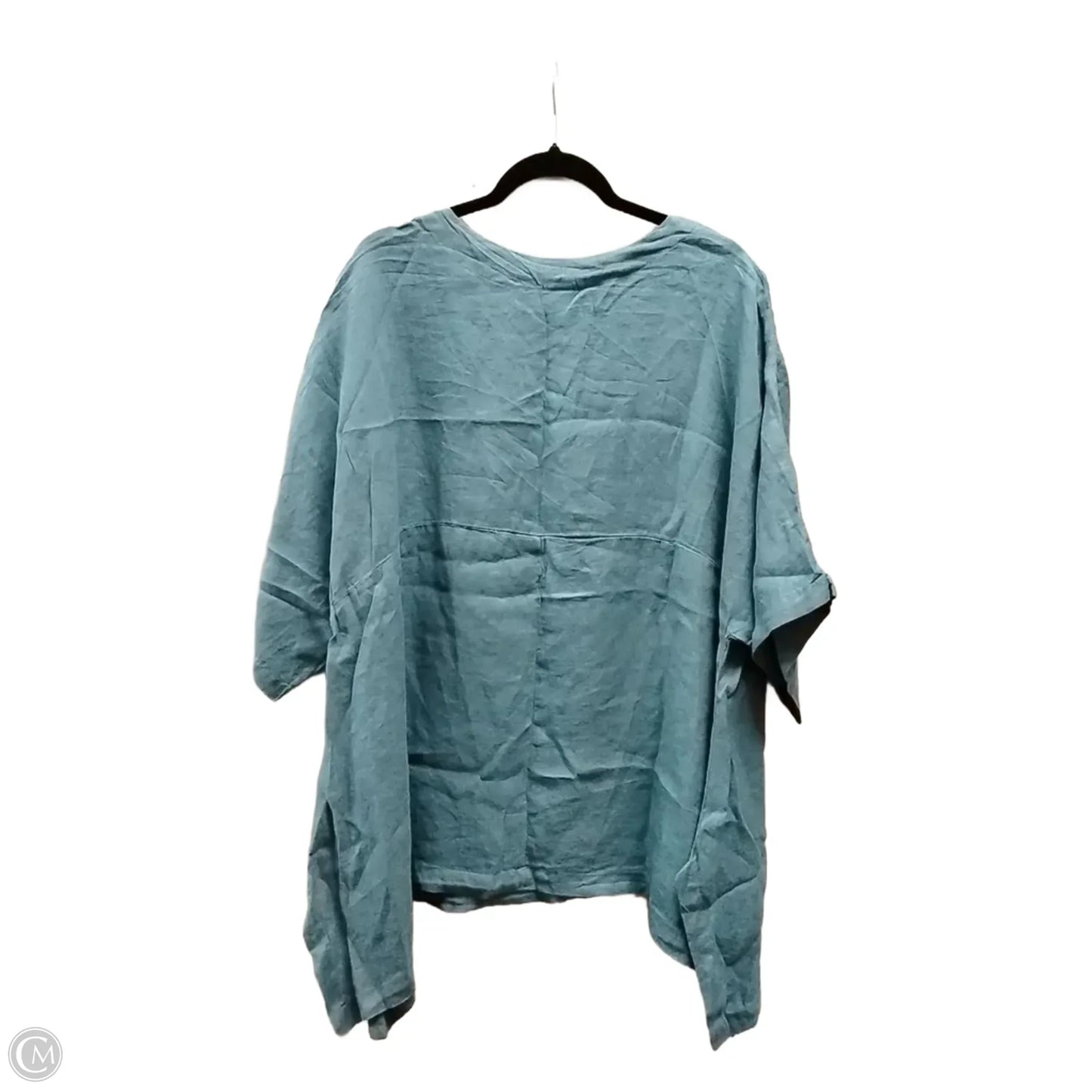 Top Short Sleeve By Clothes Mentor In Blue, Size: M