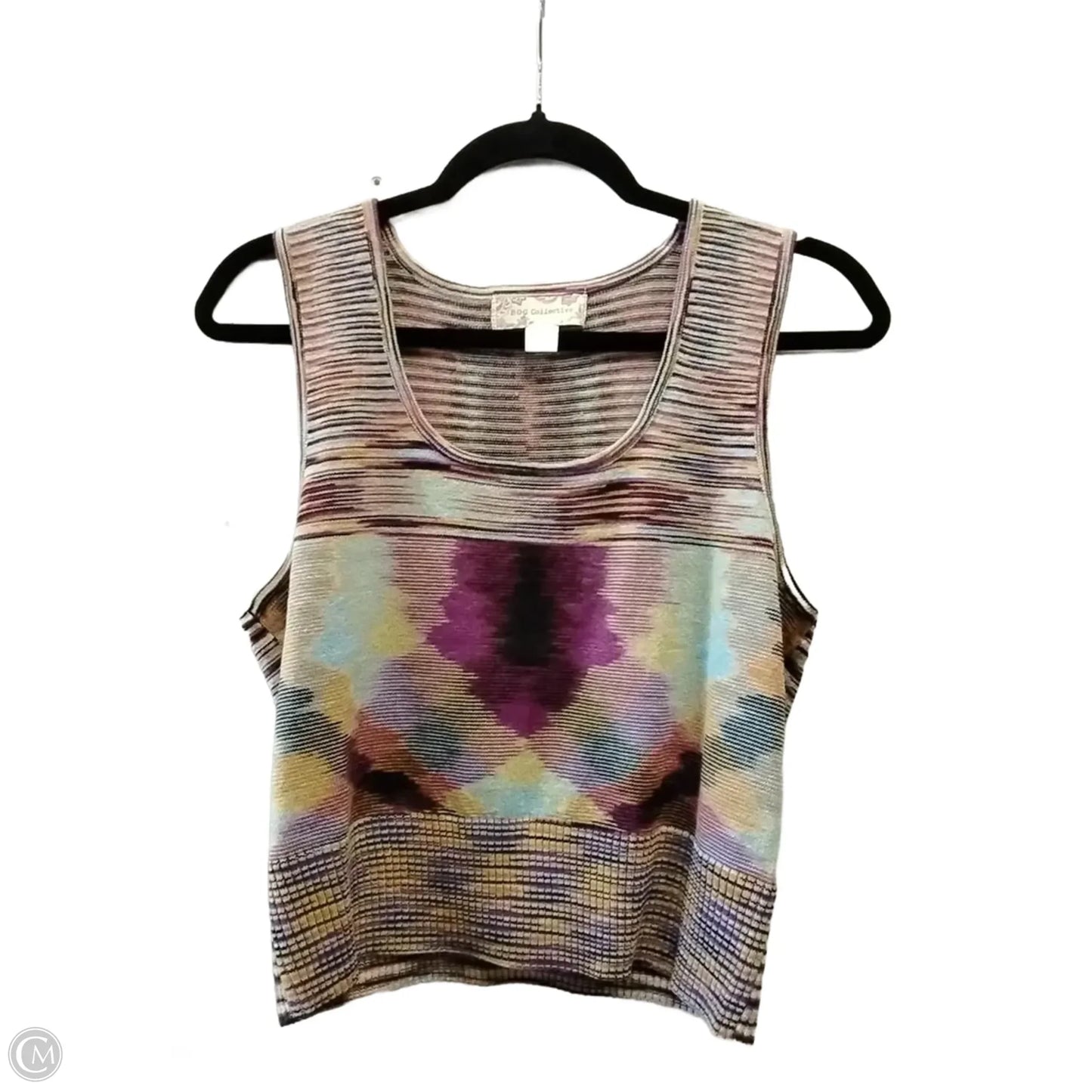 Top Sleeveless By Clothes Mentor In Multi-colored, Size: M