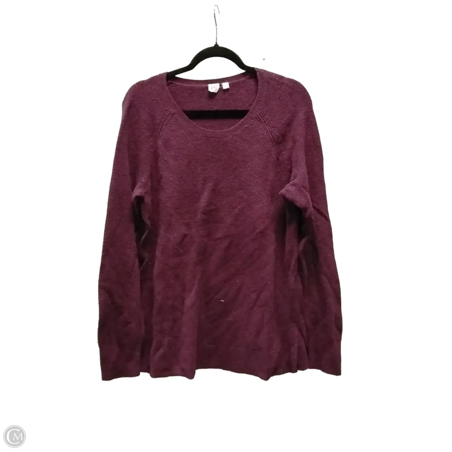 Sweater By Gap In Purple, Size: L