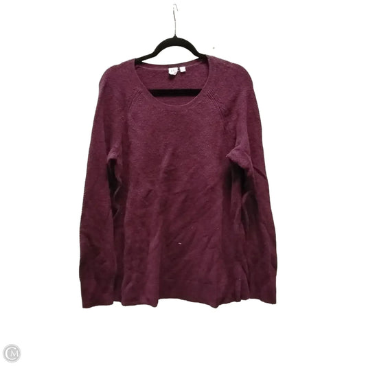 Sweater By Gap In Purple, Size: L
