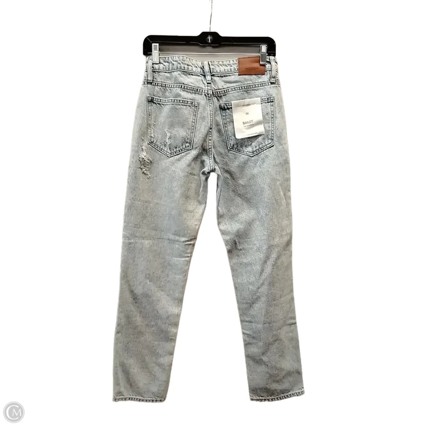 Jeans Straight By Hidden In Blue Denim, Size: 0