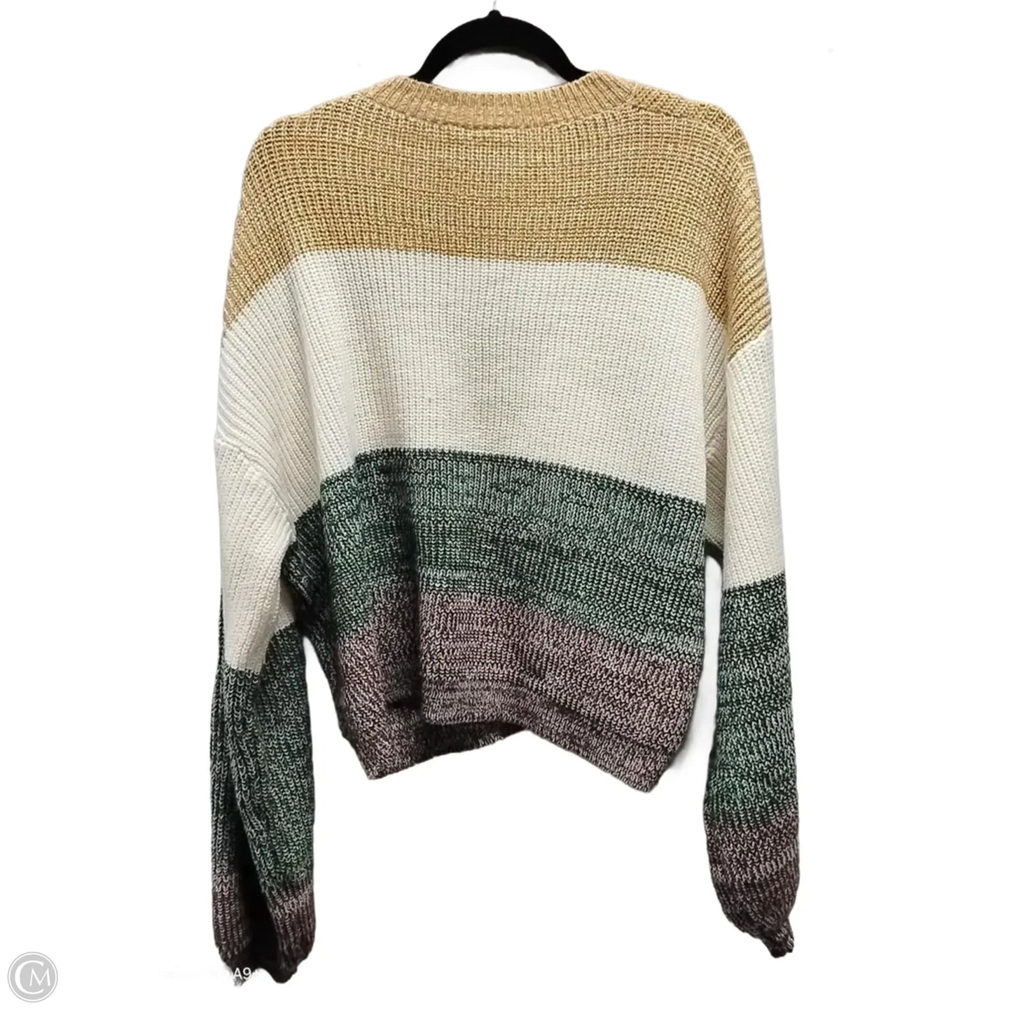 Sweater By Sadie & Sage In Striped Pattern, Size: M