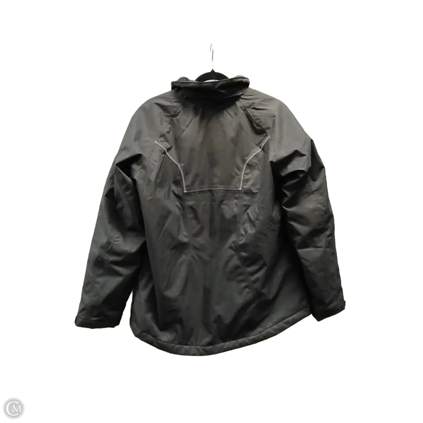 Coat Puffer & Quilted By Sport In Grey, Size: L