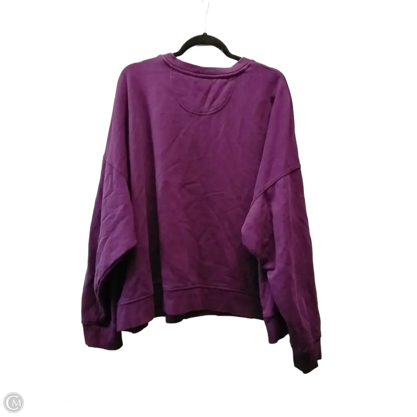 Sweatshirt Crewneck By Carhartt In Purple, Size: 3x