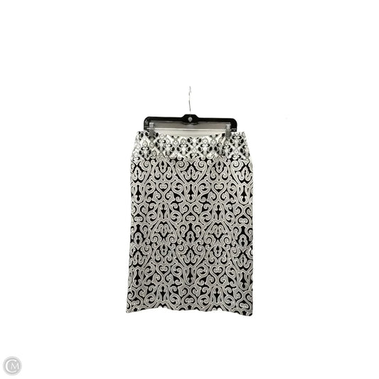 Skirt Midi By New York And Co In Geometric Pattern, Size: 12