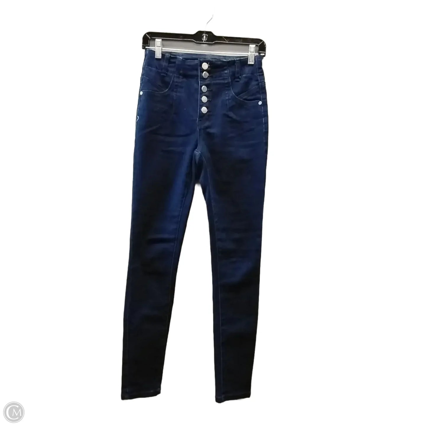Jeans Skinny By Dollhouse In Blue Denim, Size: 6