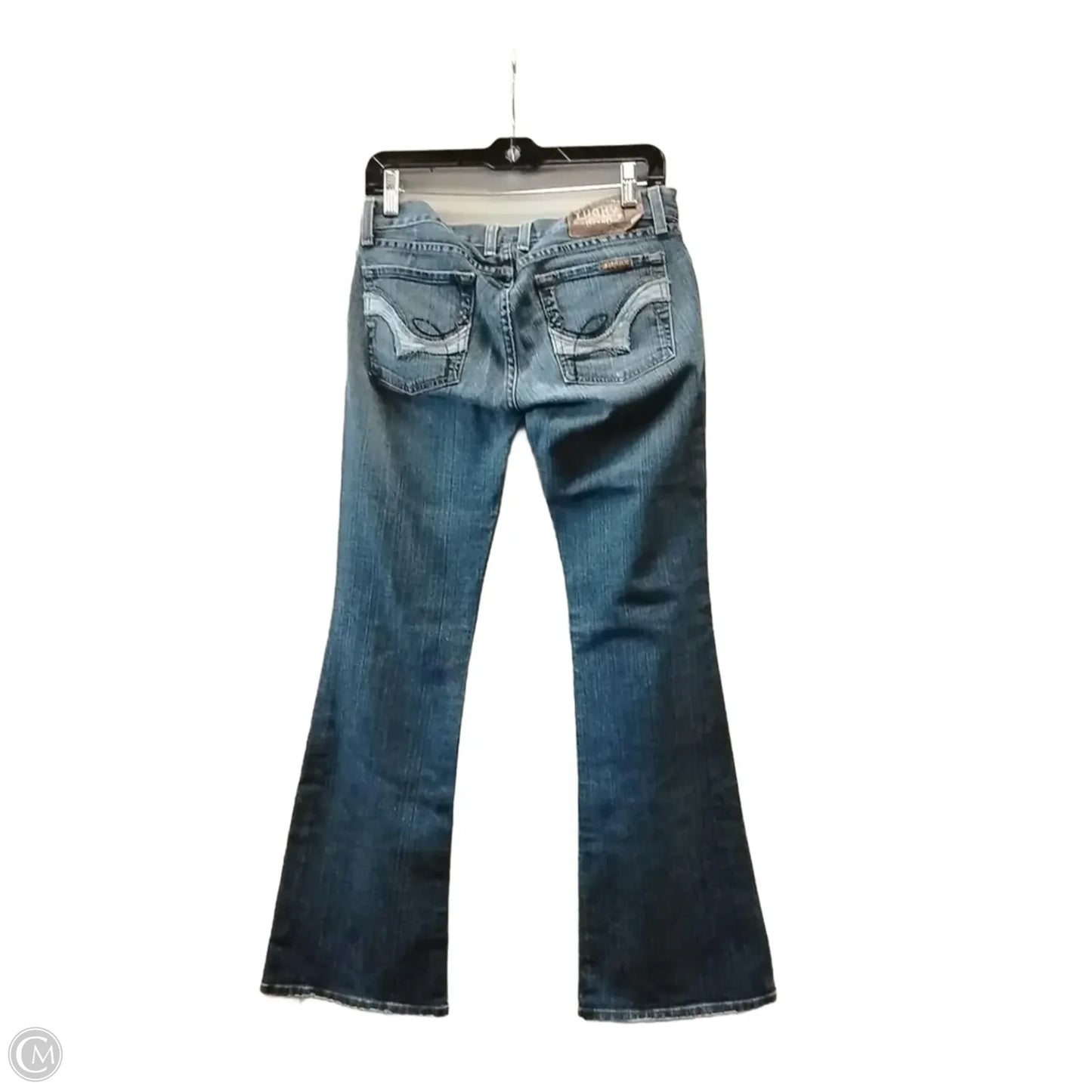Jeans Straight By Lucky Brand In Blue Denim, Size: 4