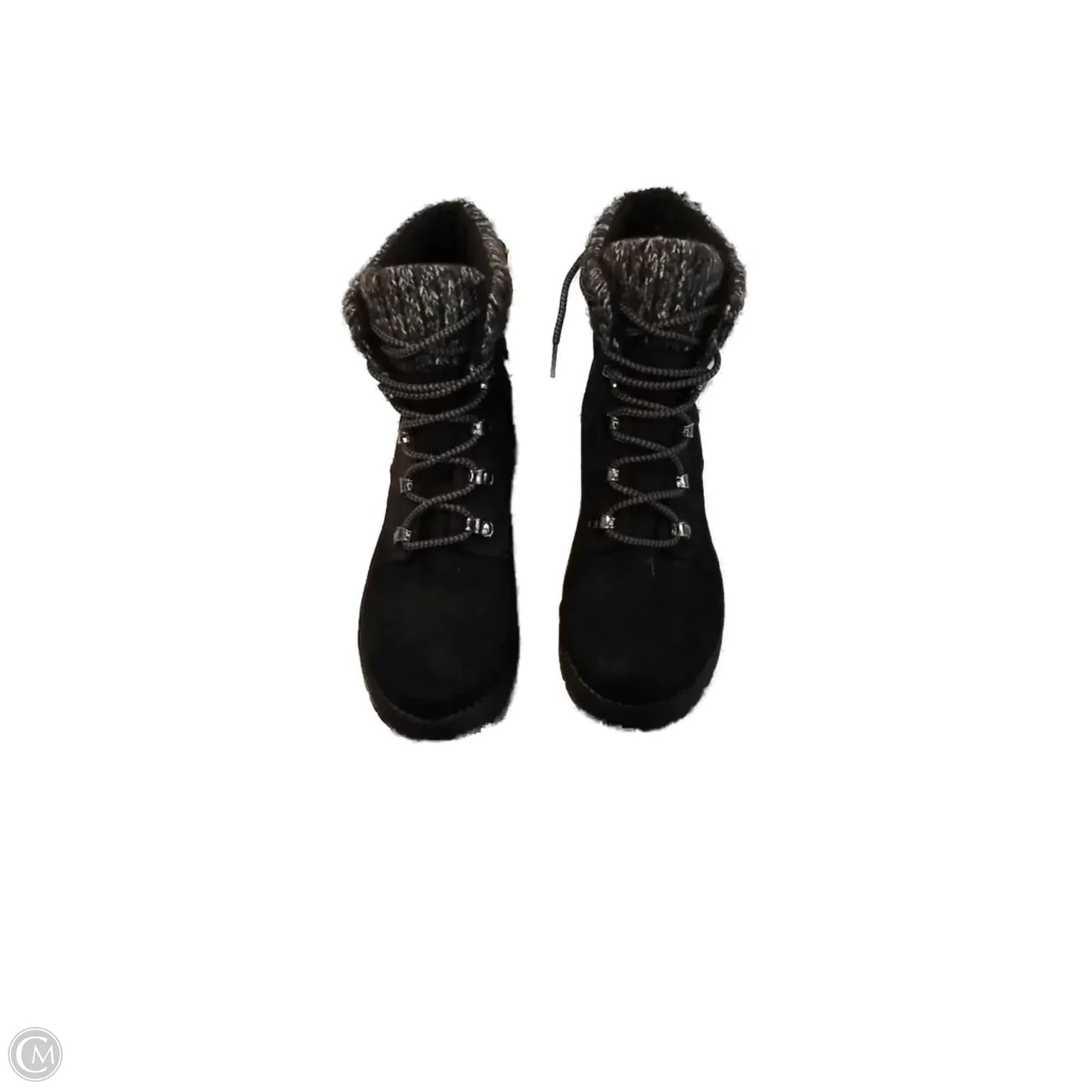 Boots Hiking By Clothes Mentor In Black, Size: 7.5