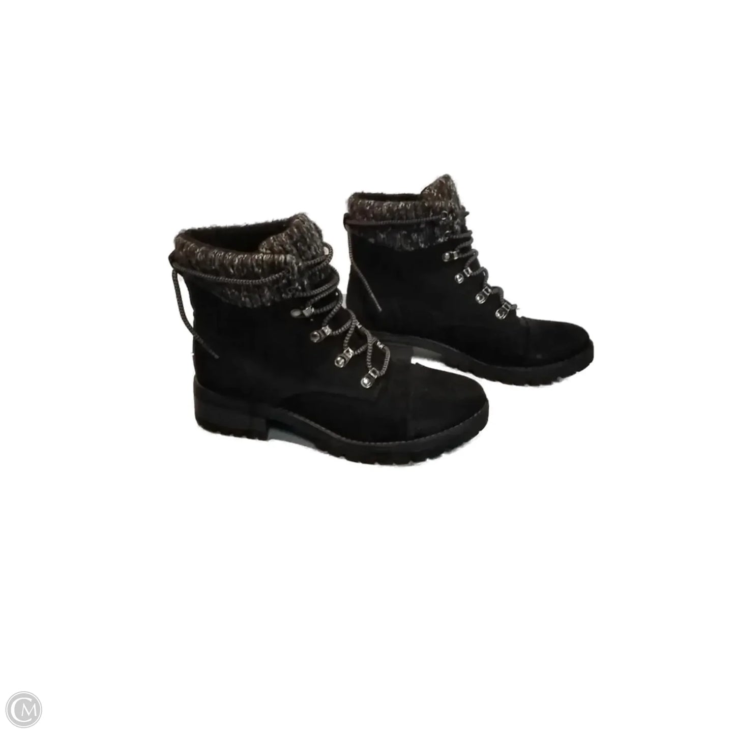 Boots Hiking By Clothes Mentor In Black, Size: 7.5