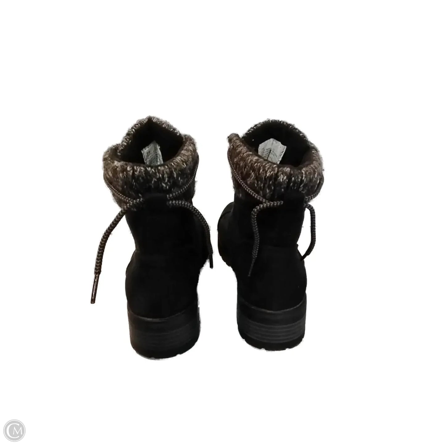 Boots Hiking By Clothes Mentor In Black, Size: 7.5