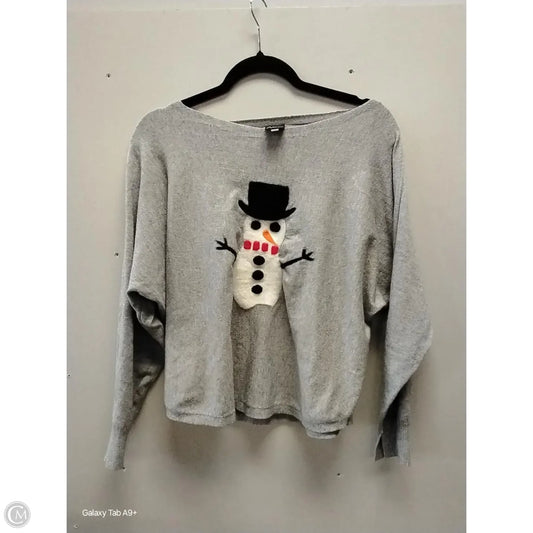 Sweater By Aaeda In Grey, Size: Xl