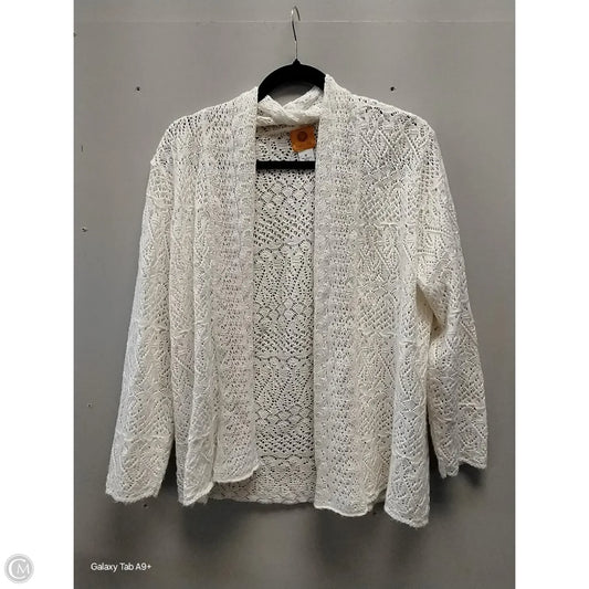 Sweater By Ruby Rd In White, Size: Xl