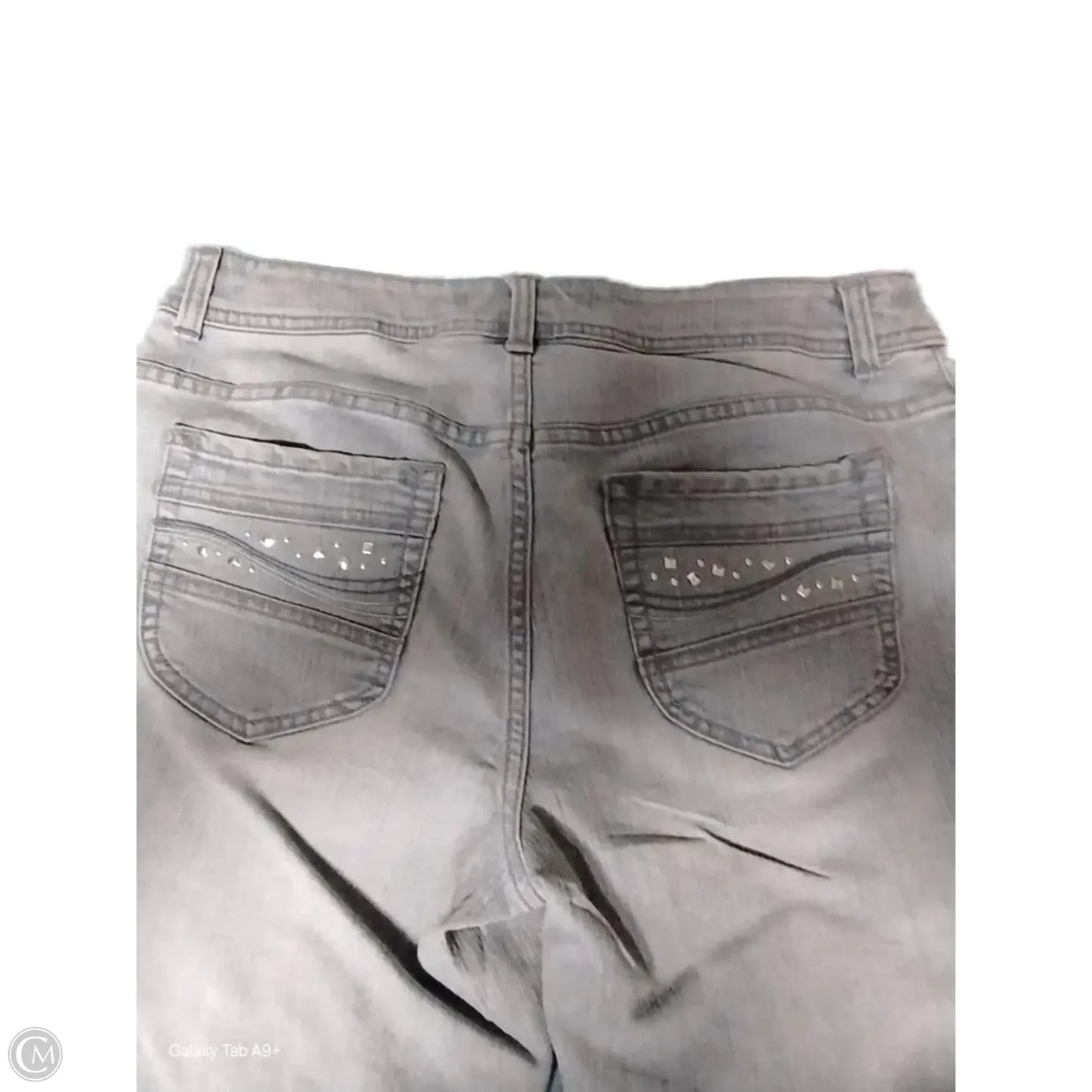 Jeans Cropped By Chicos In Blue Denim, Size: 00