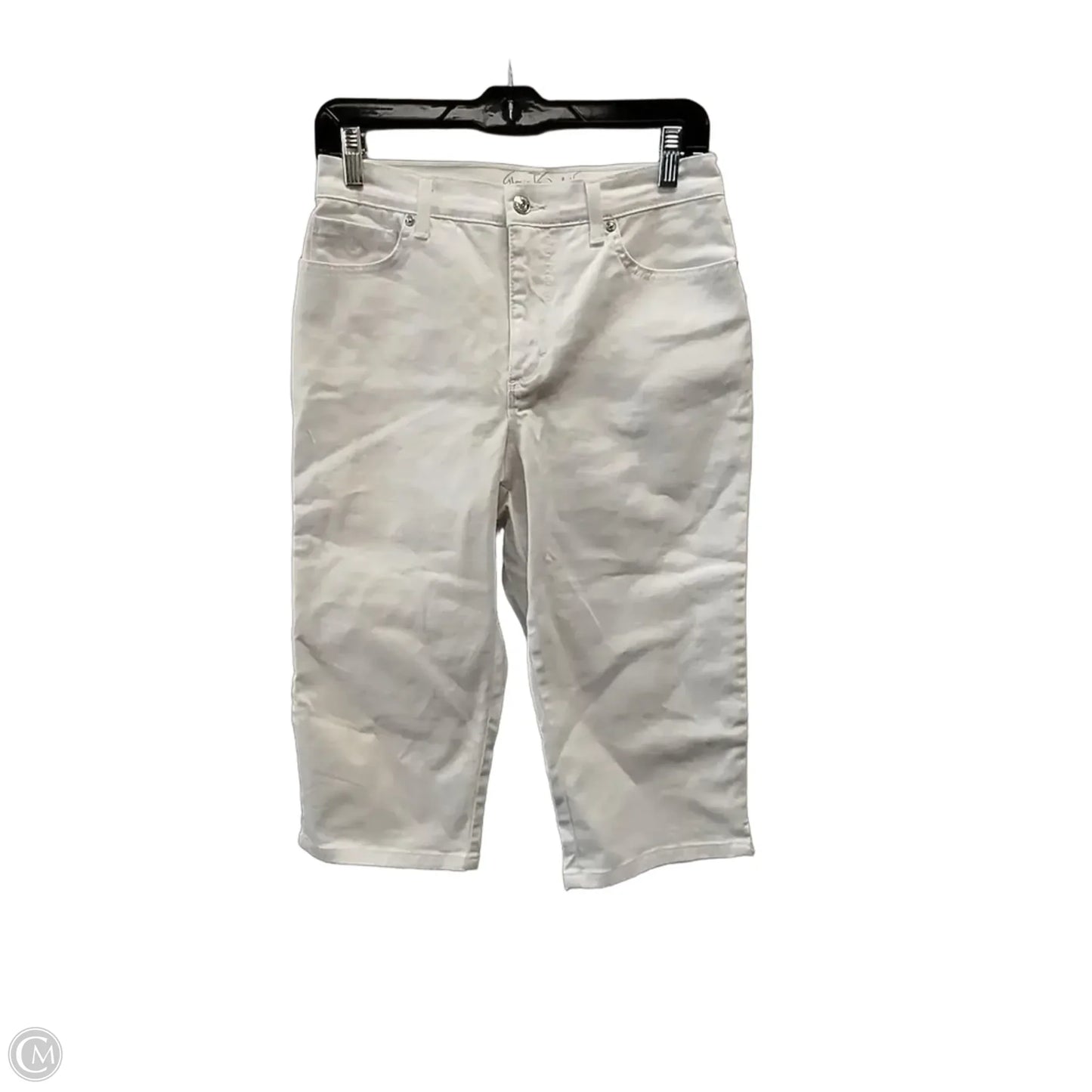 Jeans Cropped By Amanda In White, Size: 6