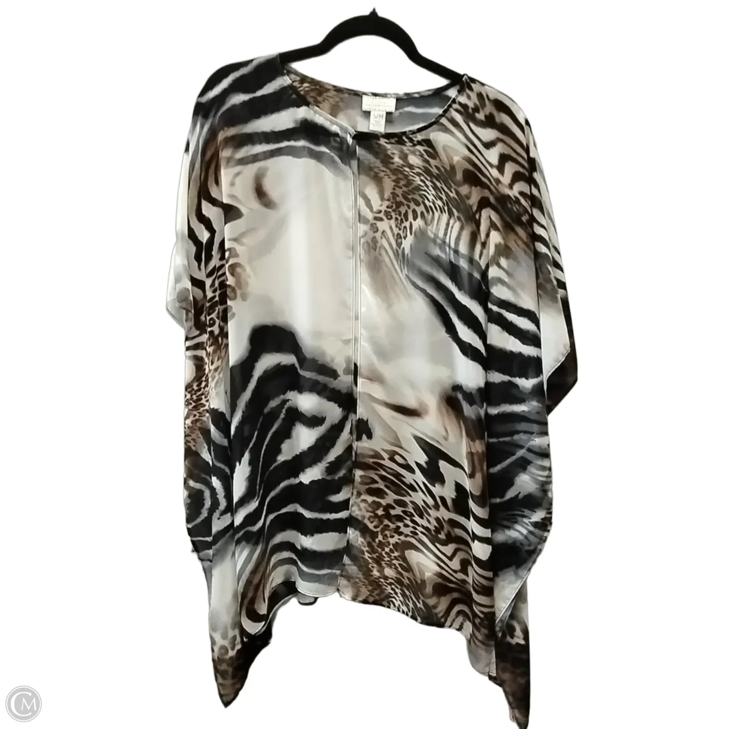 Kimono By Chicos In Animal Print, Size: S