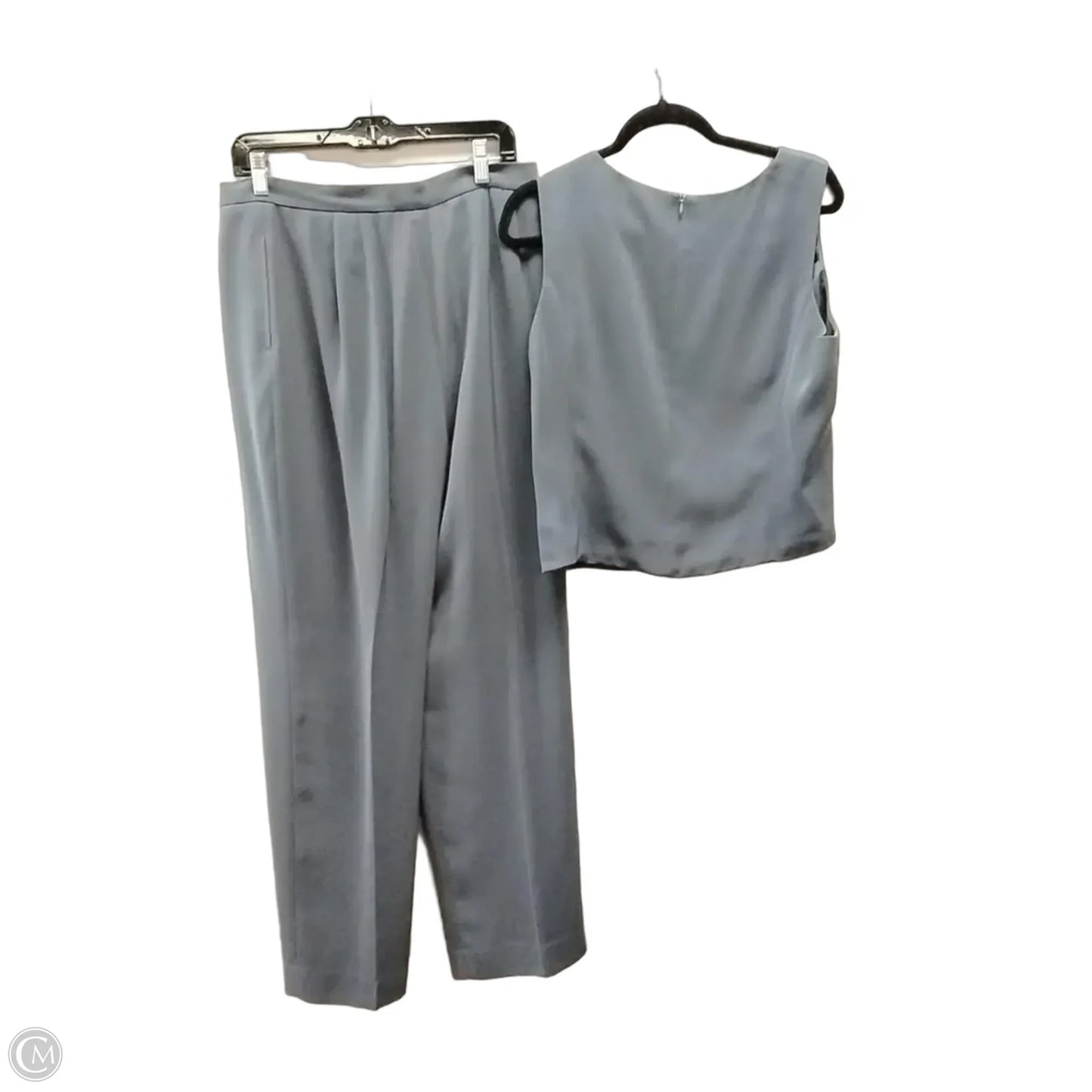 Pants Set 2pc By Cme In Grey, Size: 14
