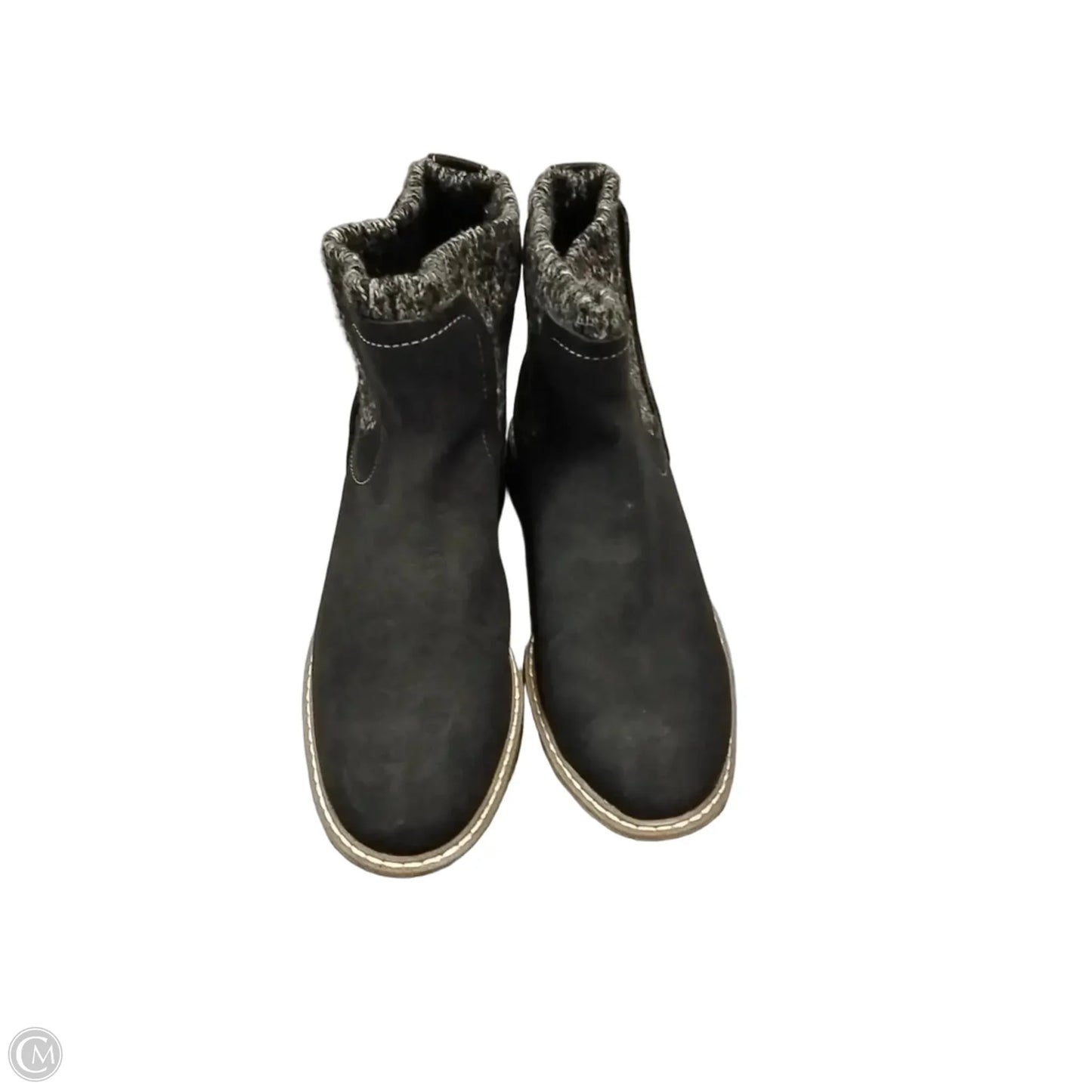 Boots Ankle Flats By St Johns Bay In Black, Size: 7