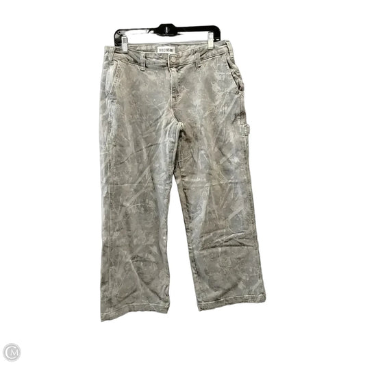 Jeans Wide Leg By Cme In Camouflage Print, Size: 13