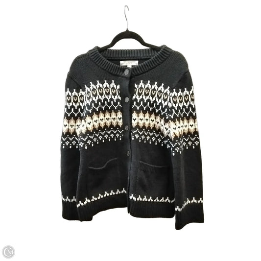 Sweater By Loft In Black, Size: Lp