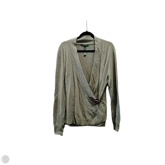 Cardigan By Ralph Lauren In Green, Size: Xl