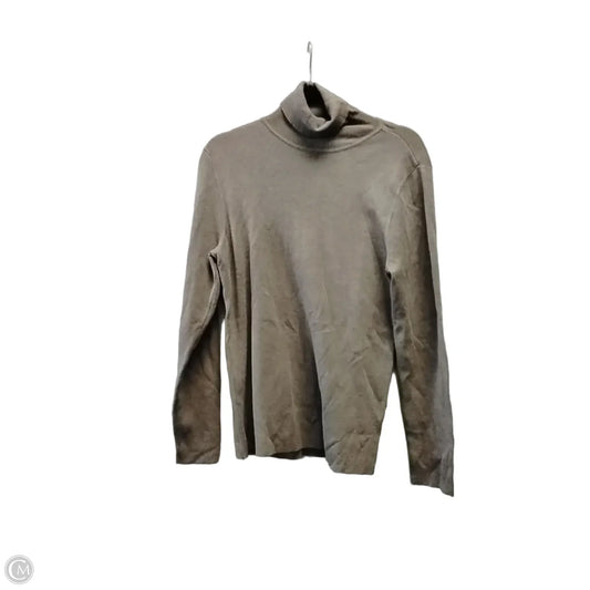 Sweater By Chicos In Brown, Size: L