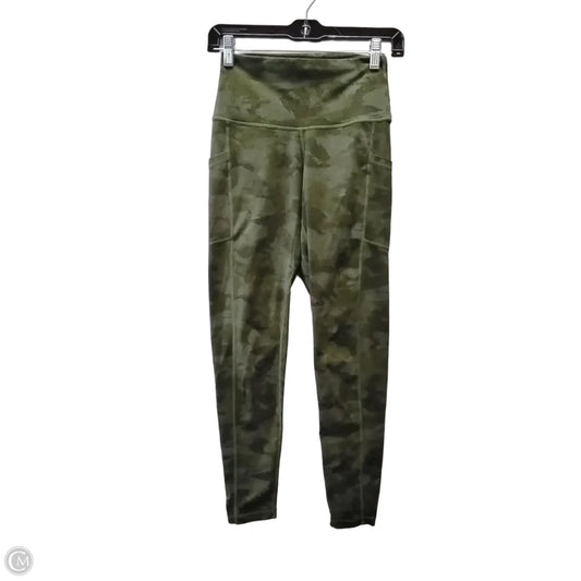 Athletic Leggings By Colorfulkoala In Green, Size: S