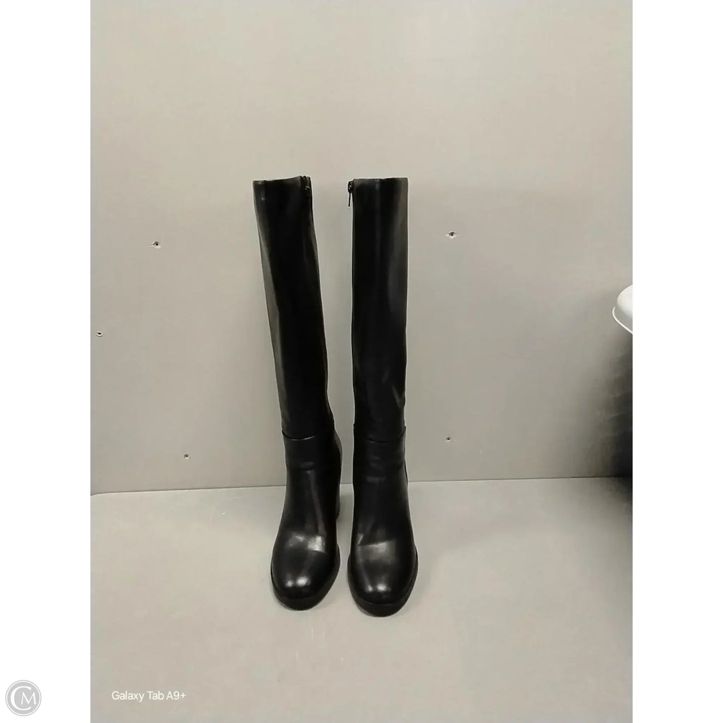 Boots Leather By Unisa In Black, Size: 6