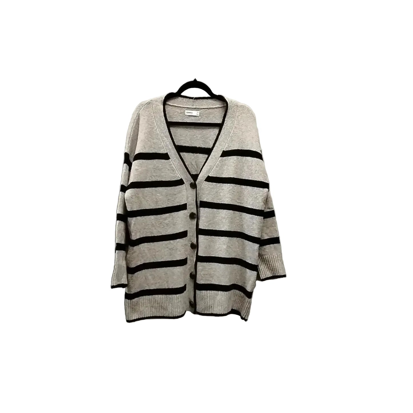 Sweater By Sonoma In Black & Tan, Size: Mp