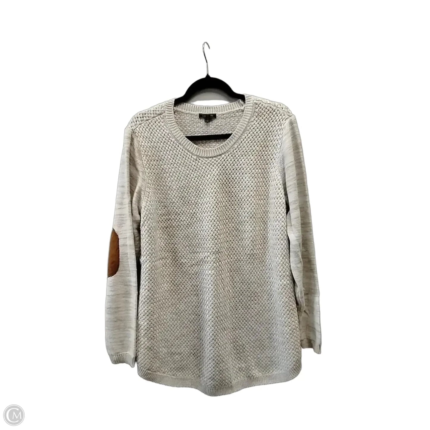 Sweater By Clothes Mentor In Beige, Size: 2x