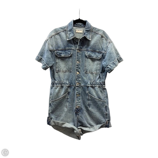 Romper By We The Free In Blue Denim, Size: M