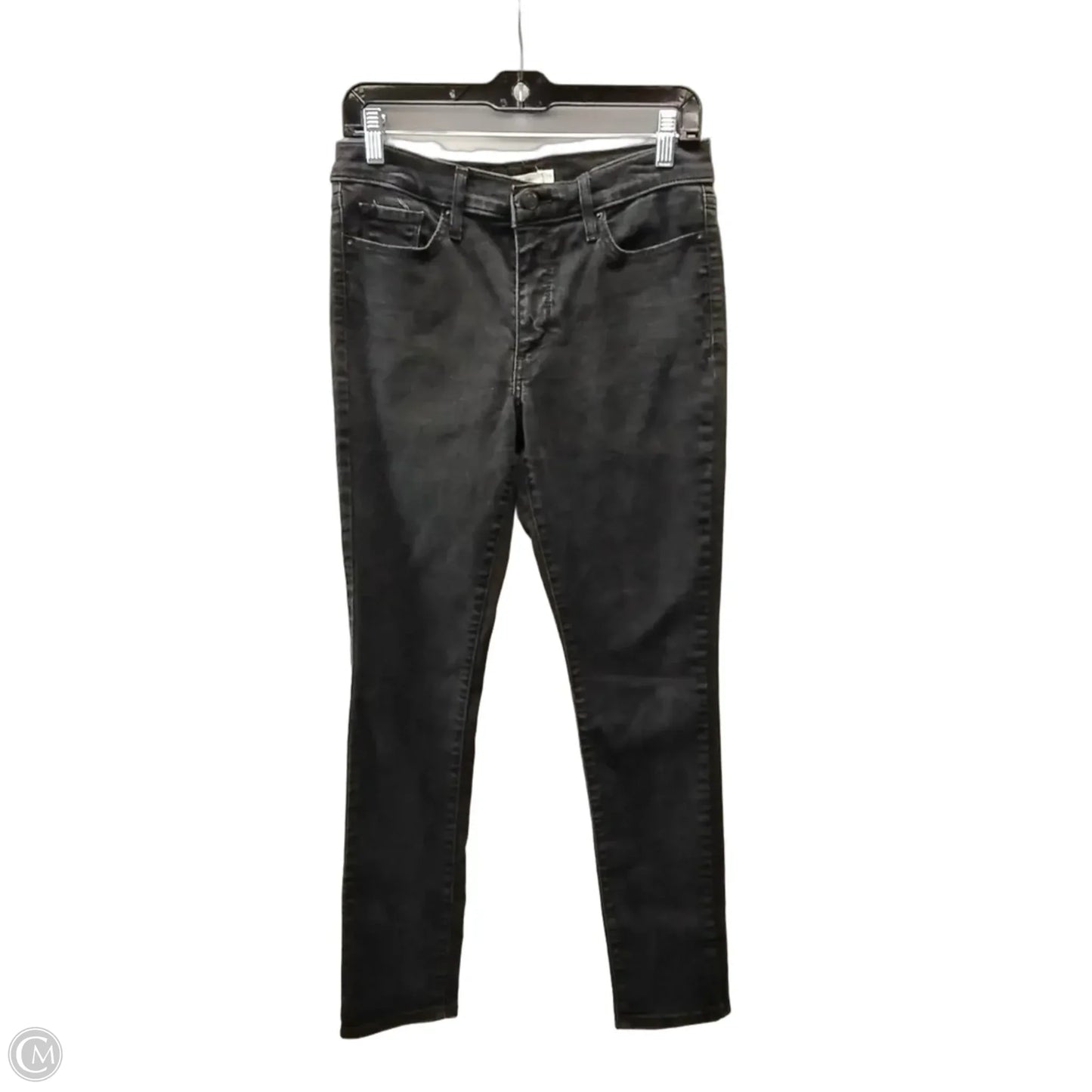 Jeans Skinny By Levis In Black, Size: 29